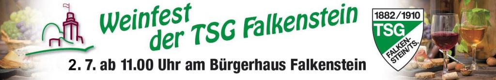 Gelungenes Weinfest der TSG am 2. Juli!